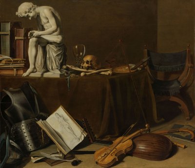 Nature morte de vanité avec le Spinario, 1628 - Pieter Claesz